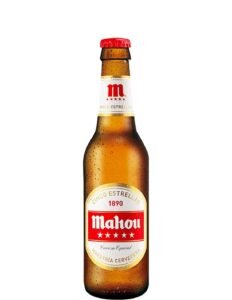 Mahou spanish beer Ibiza beach club