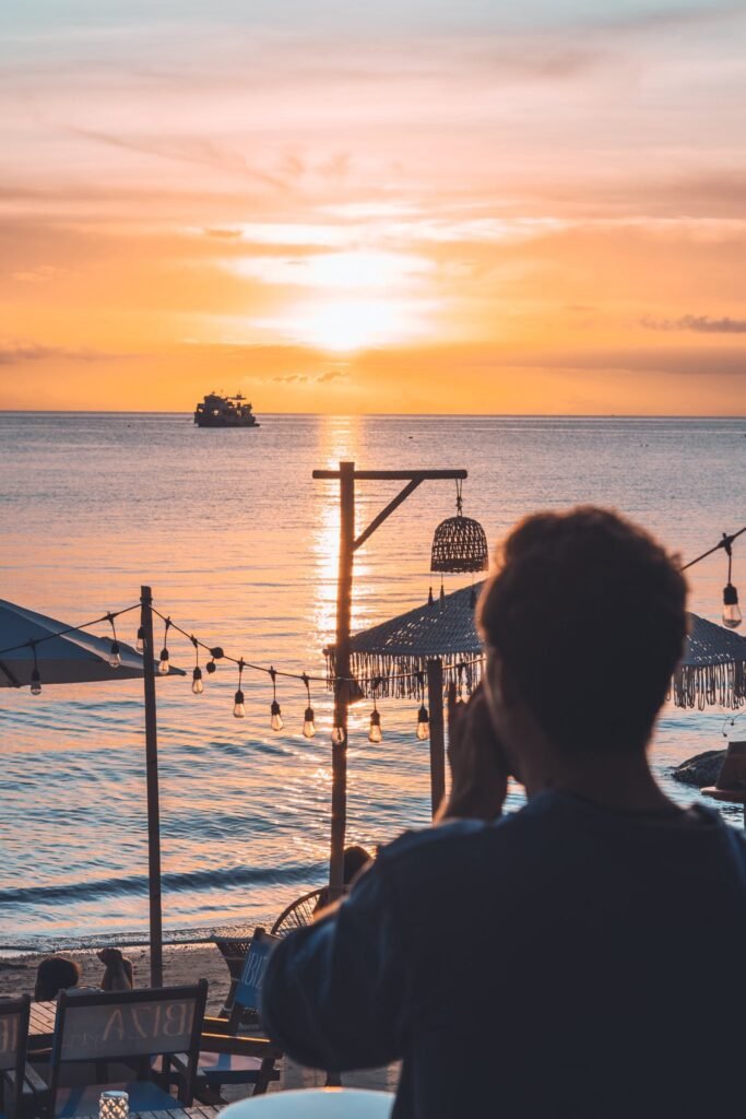 Best sunset in Thailand